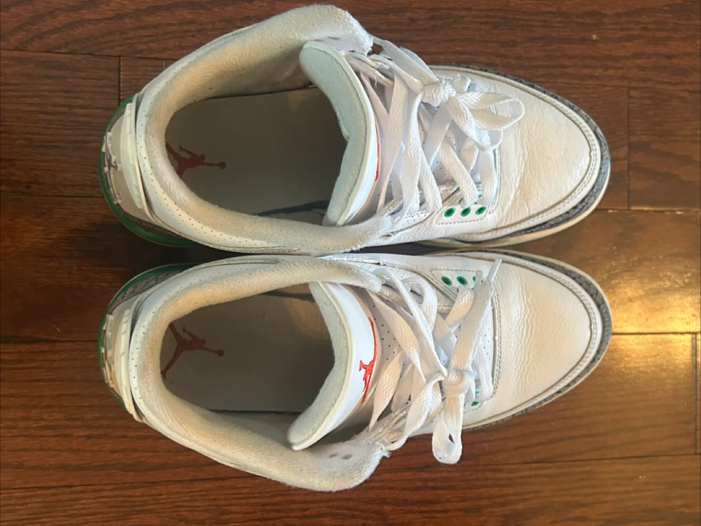 Nike Air Jordan 3 Retro Lucky Green Size 9 image indicator(2)