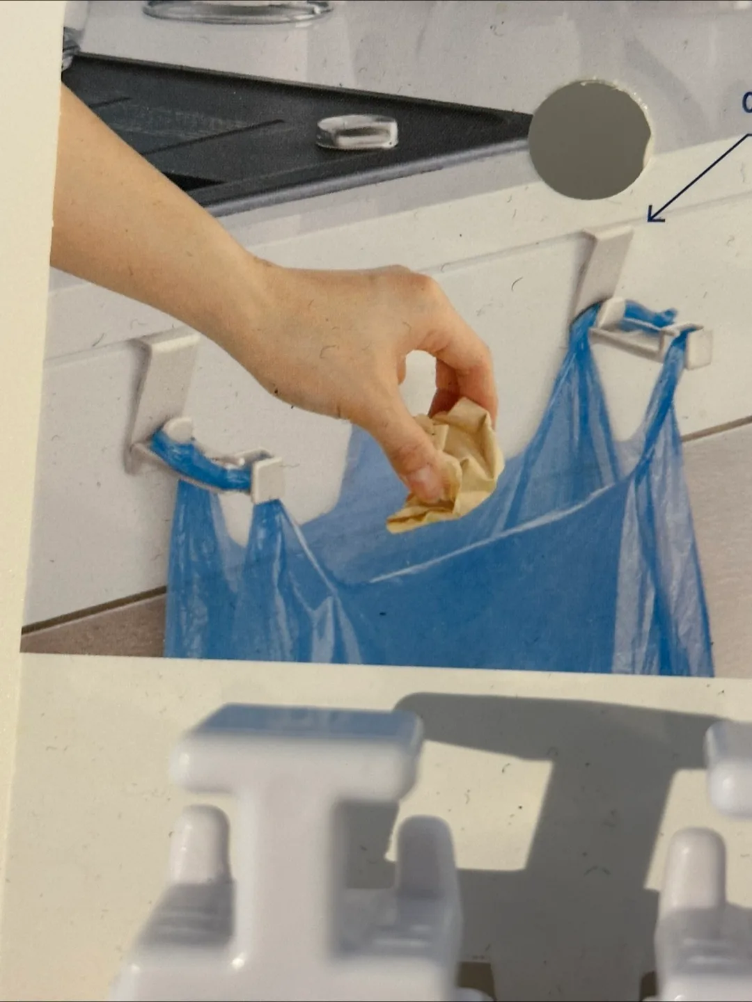 Kitchen Garbage Bag Holder Clip thumbnail