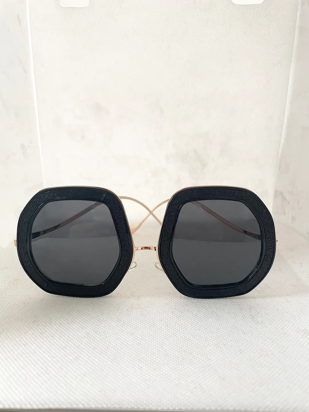 Black Geometric Sunglasses thumbnail