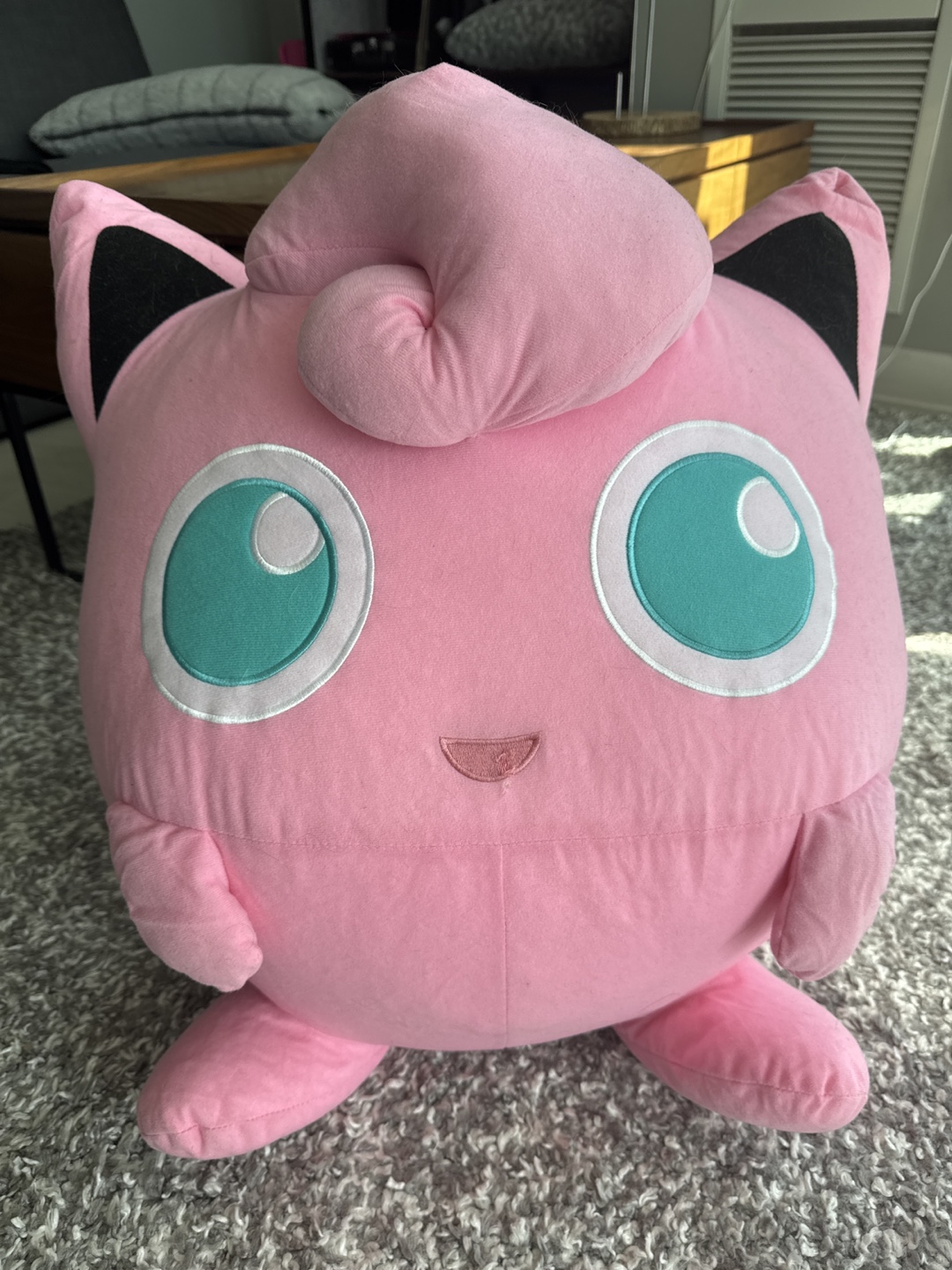 Jigglypuff Plush - Large, Pink