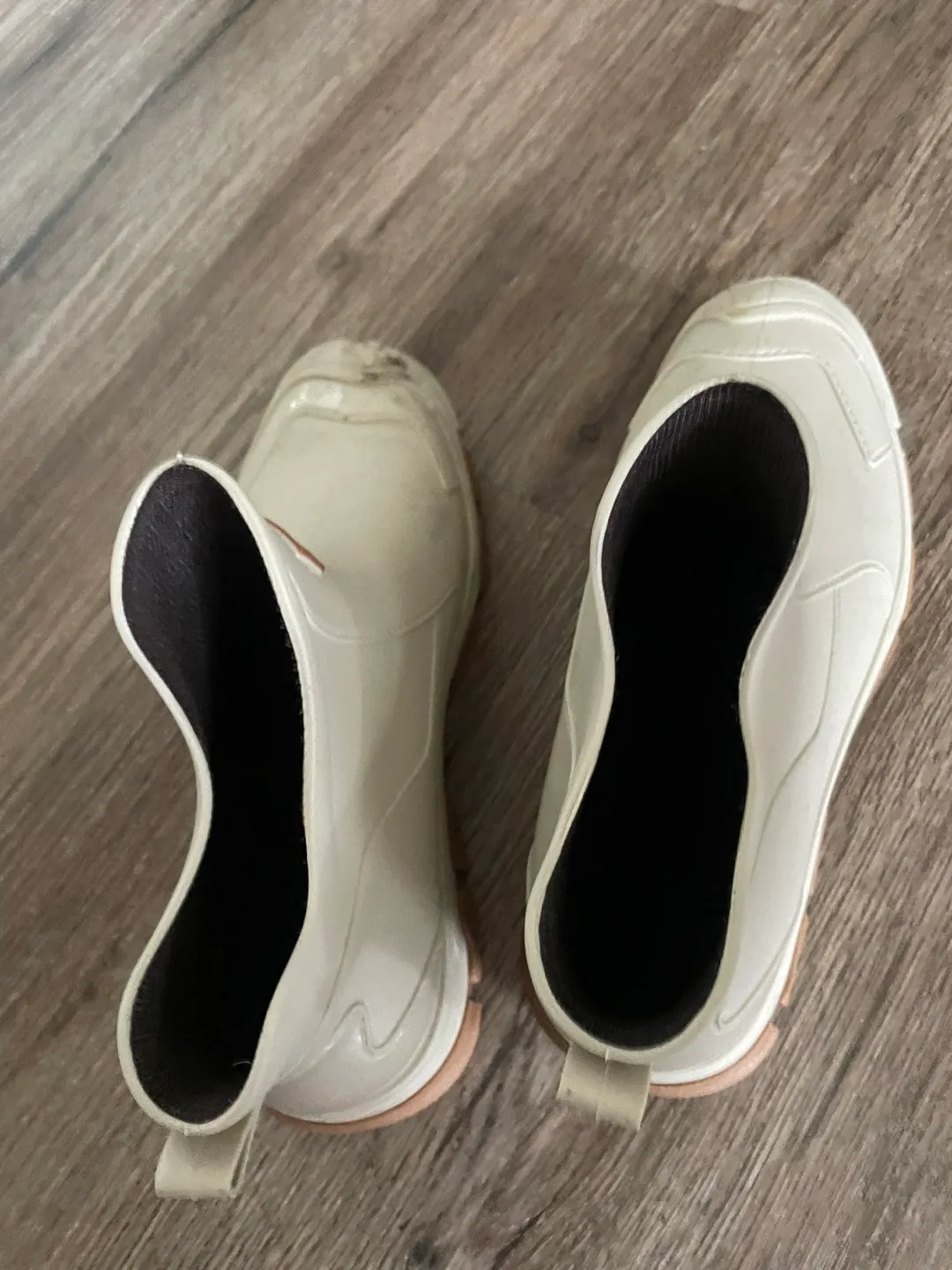 Alsgiker White Rubber Boots - Size 40 image indicator(3)