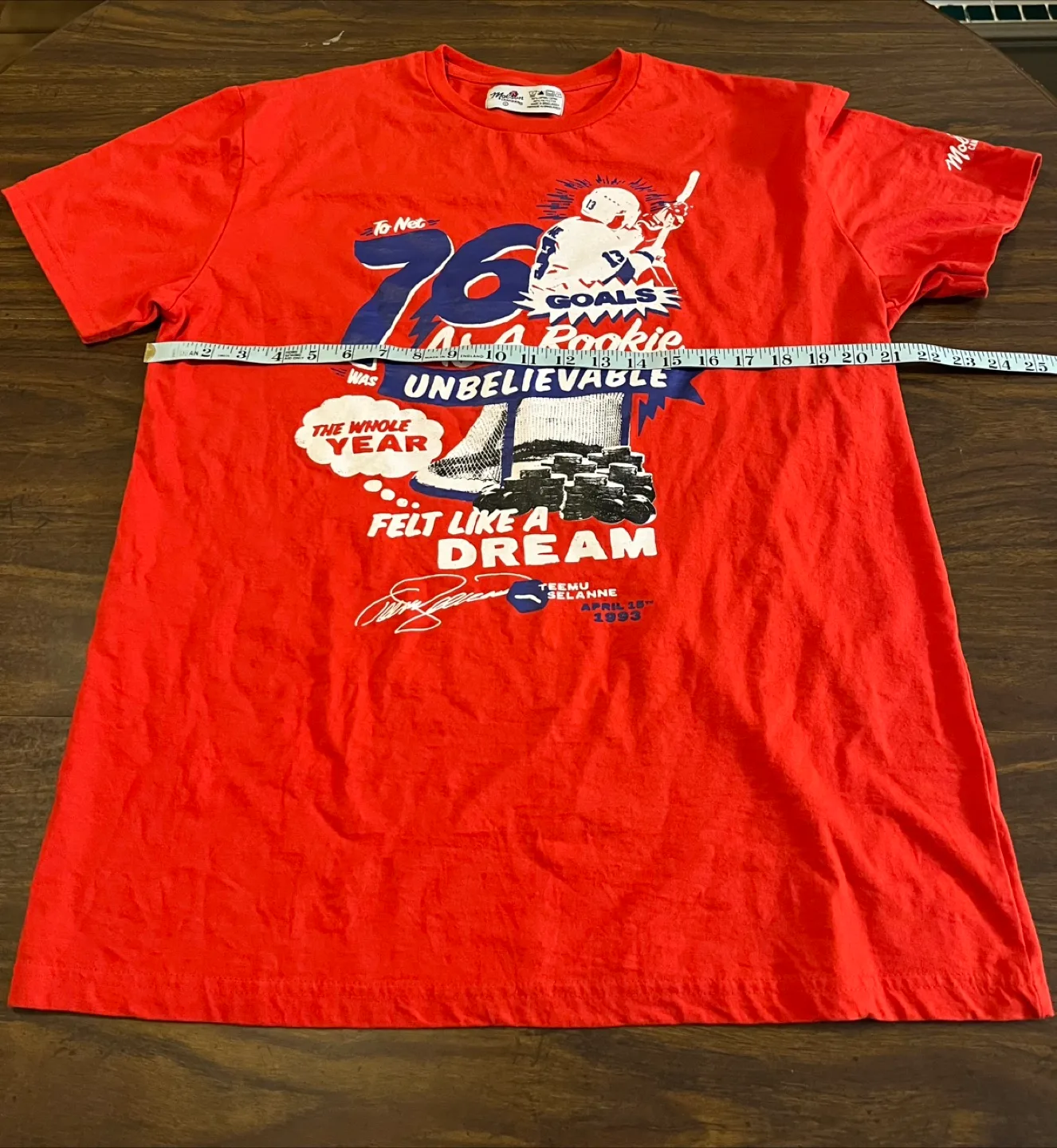 Molson Canadian Teemu Selanne Men’s Large T-Shirt image indicator(3)