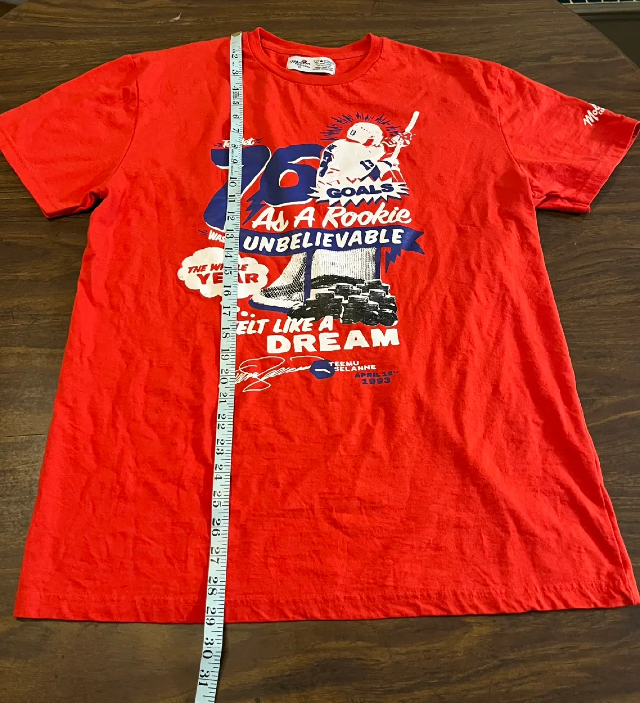 Molson Canadian Teemu Selanne Men’s Large T-Shirt image indicator(2)