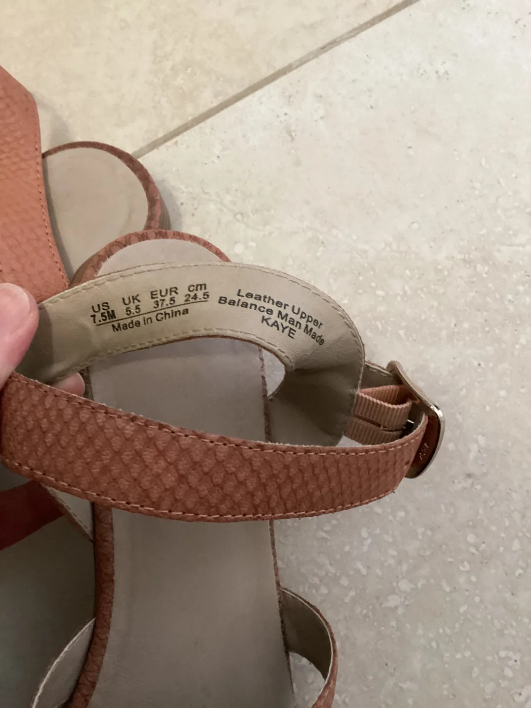 NATURALIZER LEATHER SANDALS image indicator(2)