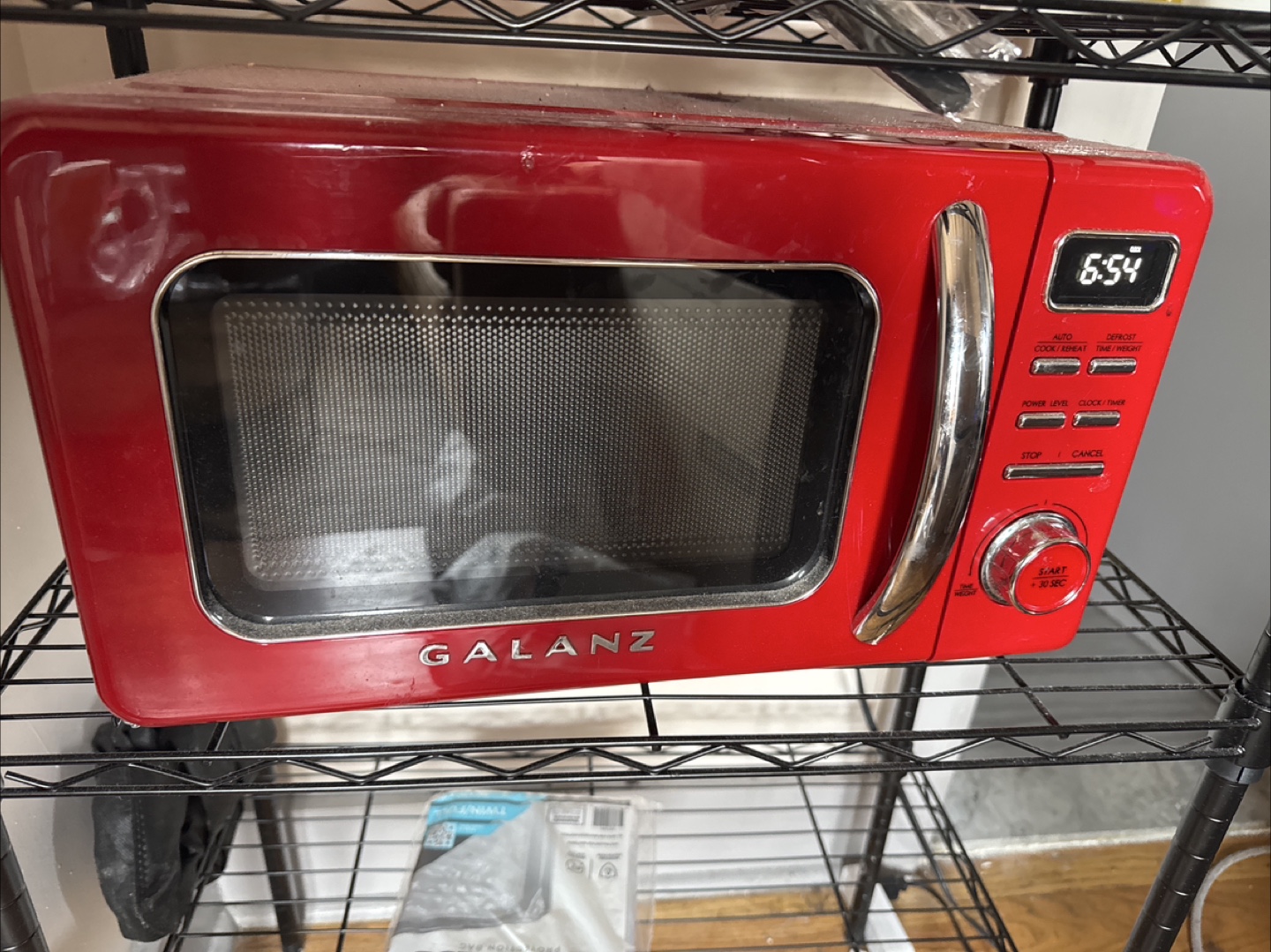 Galanz Retro Red Microwave Oven