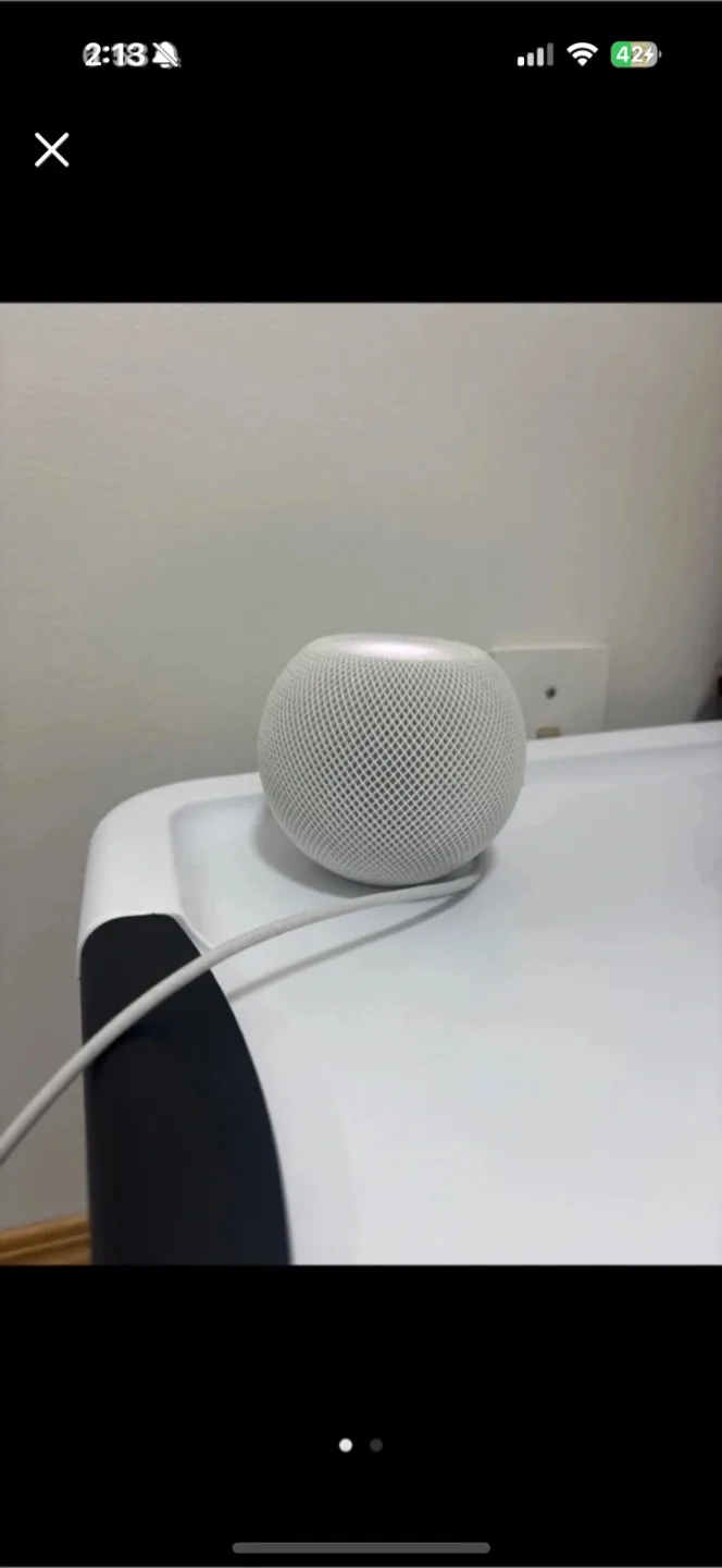 Apple HomePod Mini - White thumbnail