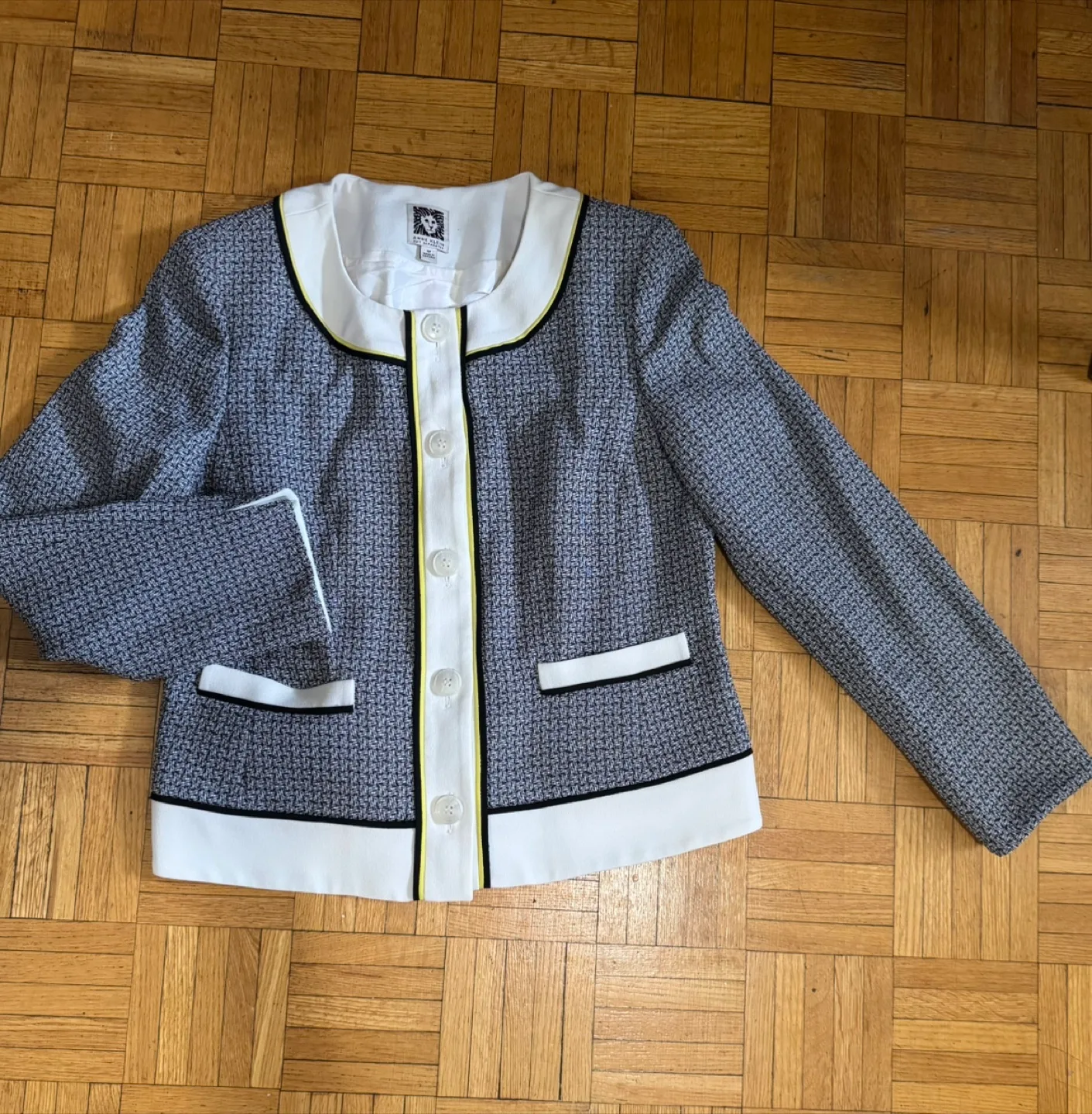 🇨🇦🍁Anne Klein Suit Separates Blazer - Size 10P thumbnail
