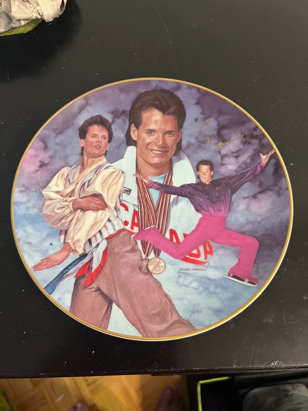 Kurt Browning Collector Plate thumbnail