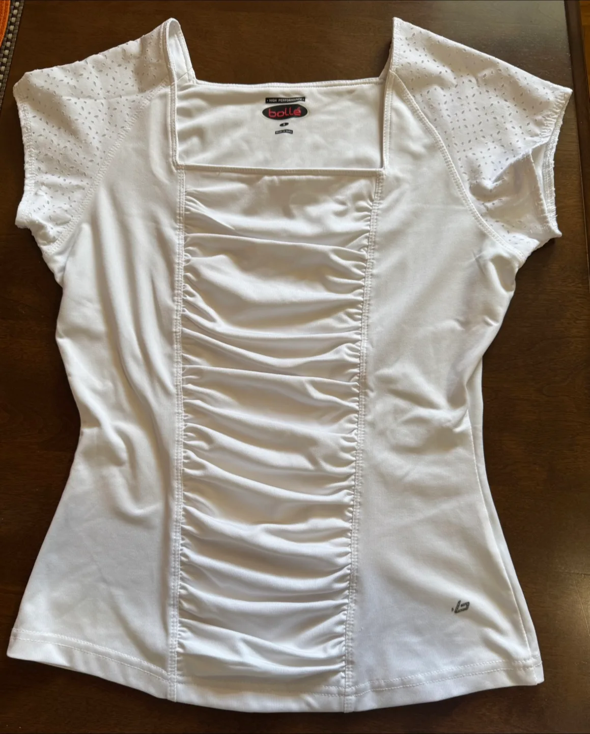 🇨🇦🍁Bollé High Performance White Top - Size S thumbnail