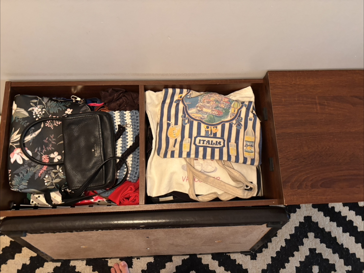 Storage Bench with Drawer, 48" Length - photo 4