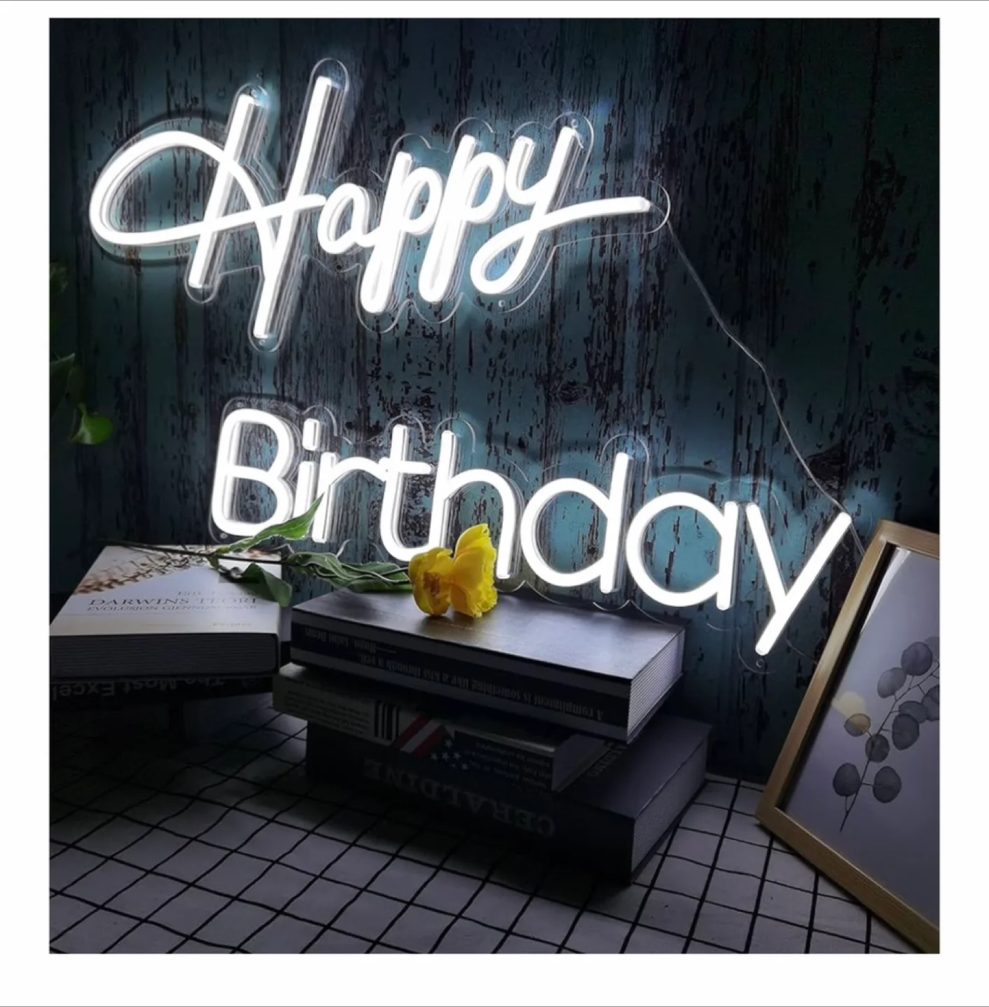 Happy Birthday LED Neon Sign thumbnail
