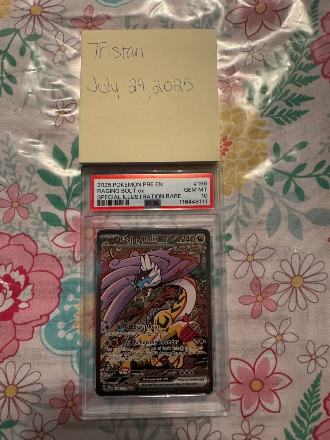 PSA 10 Raging Bolt ex Special Illustration Rare thumbnail