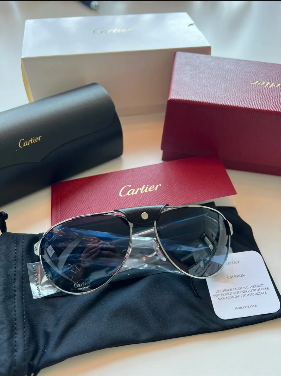 Cartier Sunglasses wood thumbnail