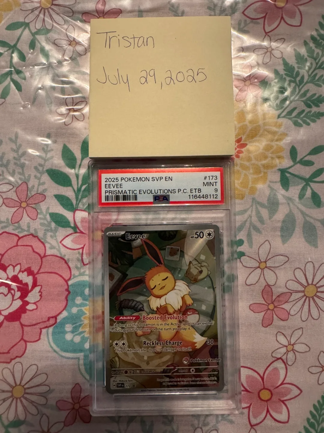 Eevee Pokemon Card #173 Mint Condition thumbnail