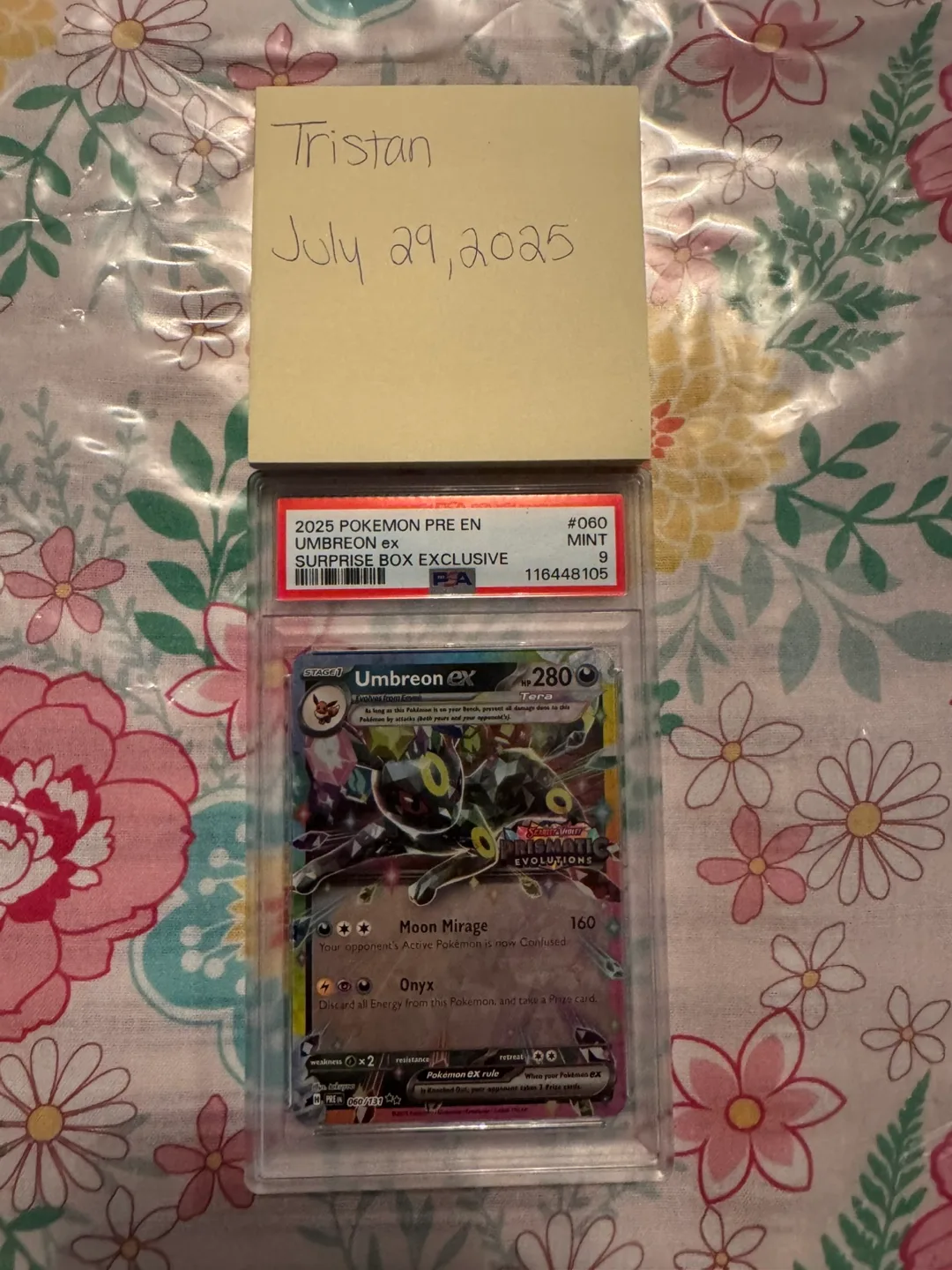 Umbreon ex Pokemon Card - Surprise Box Exclusive thumbnail