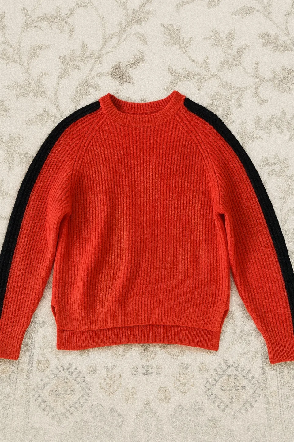 Red Sweater with Black Stripes thumbnail