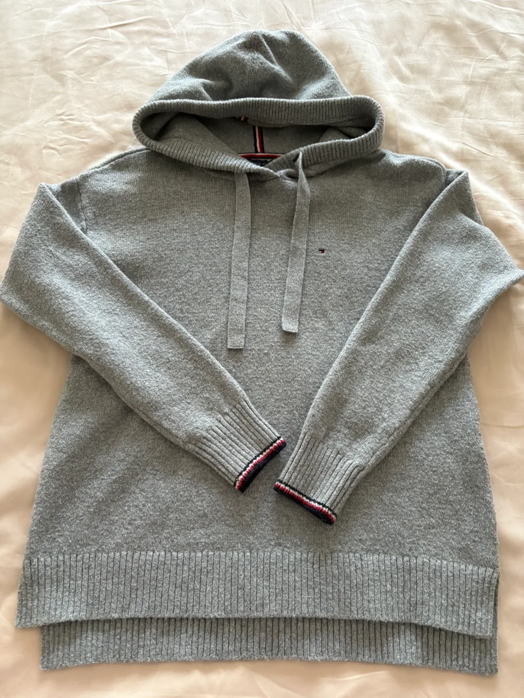 Tommy Hilfiger Grey Hoodie - Size XS thumbnail