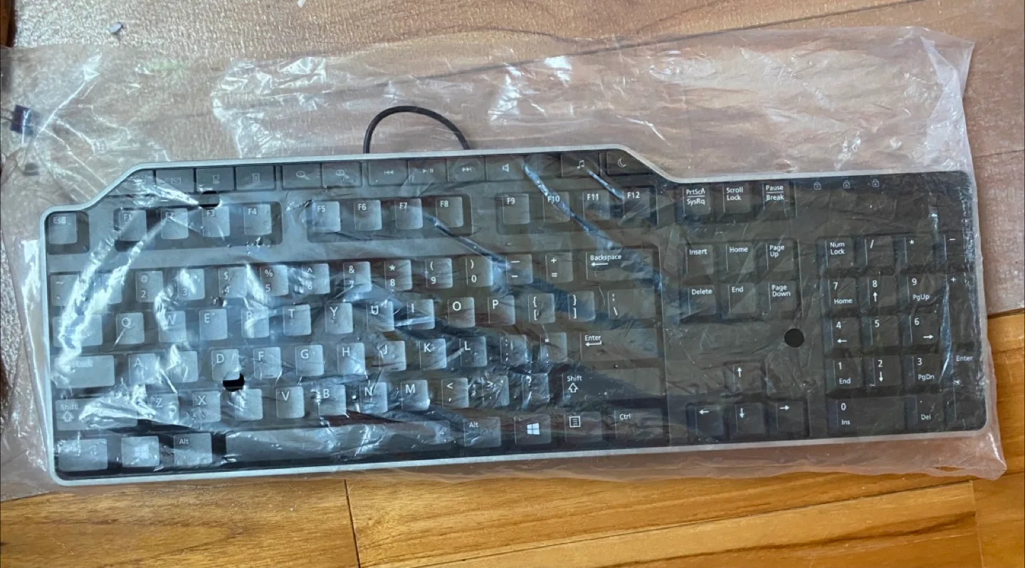Dell Wired Keyboard - Black thumbnail