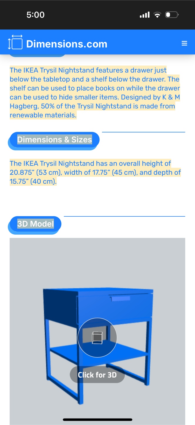 IKEA Trysil Nightstand (Pair) - photo 4