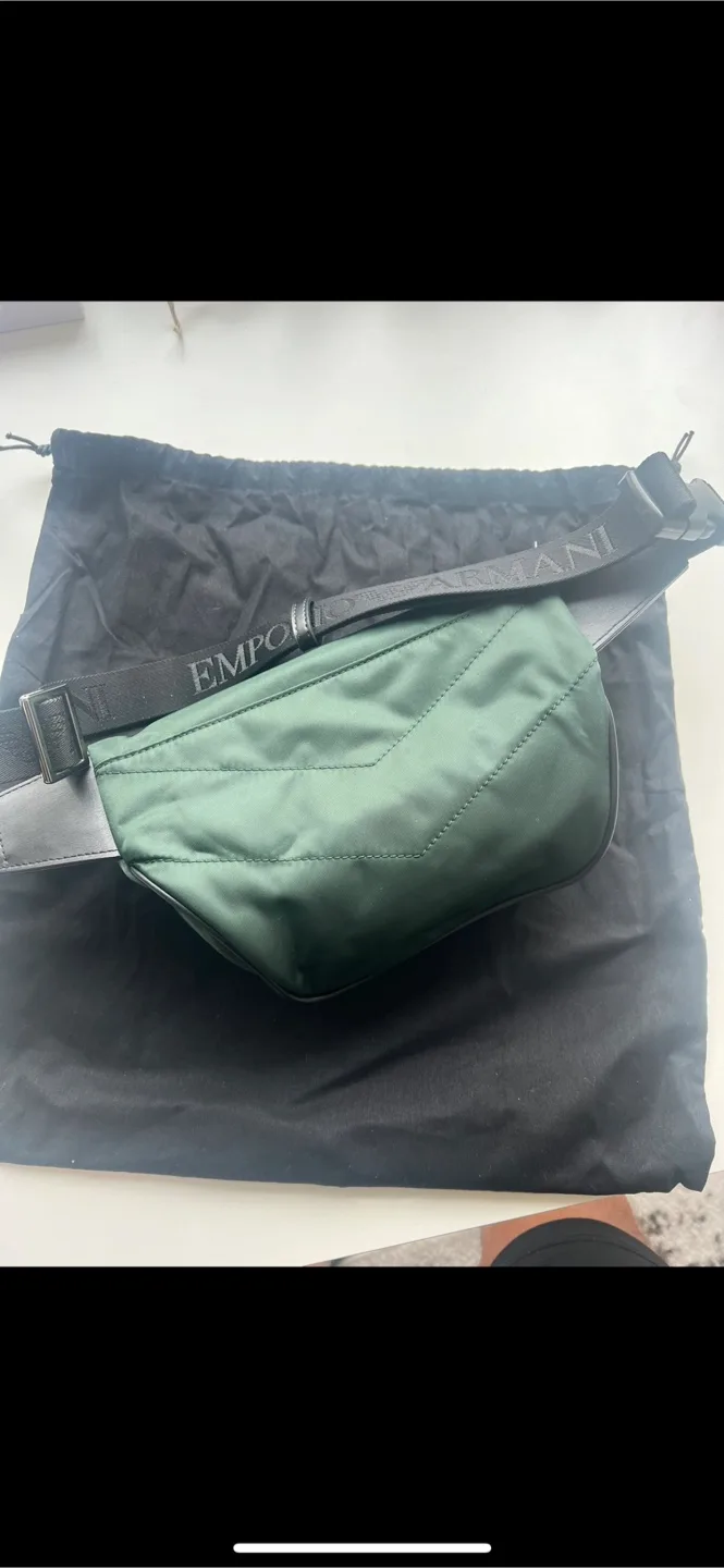 Emporio Armani Green Belt Bag image indicator(4)