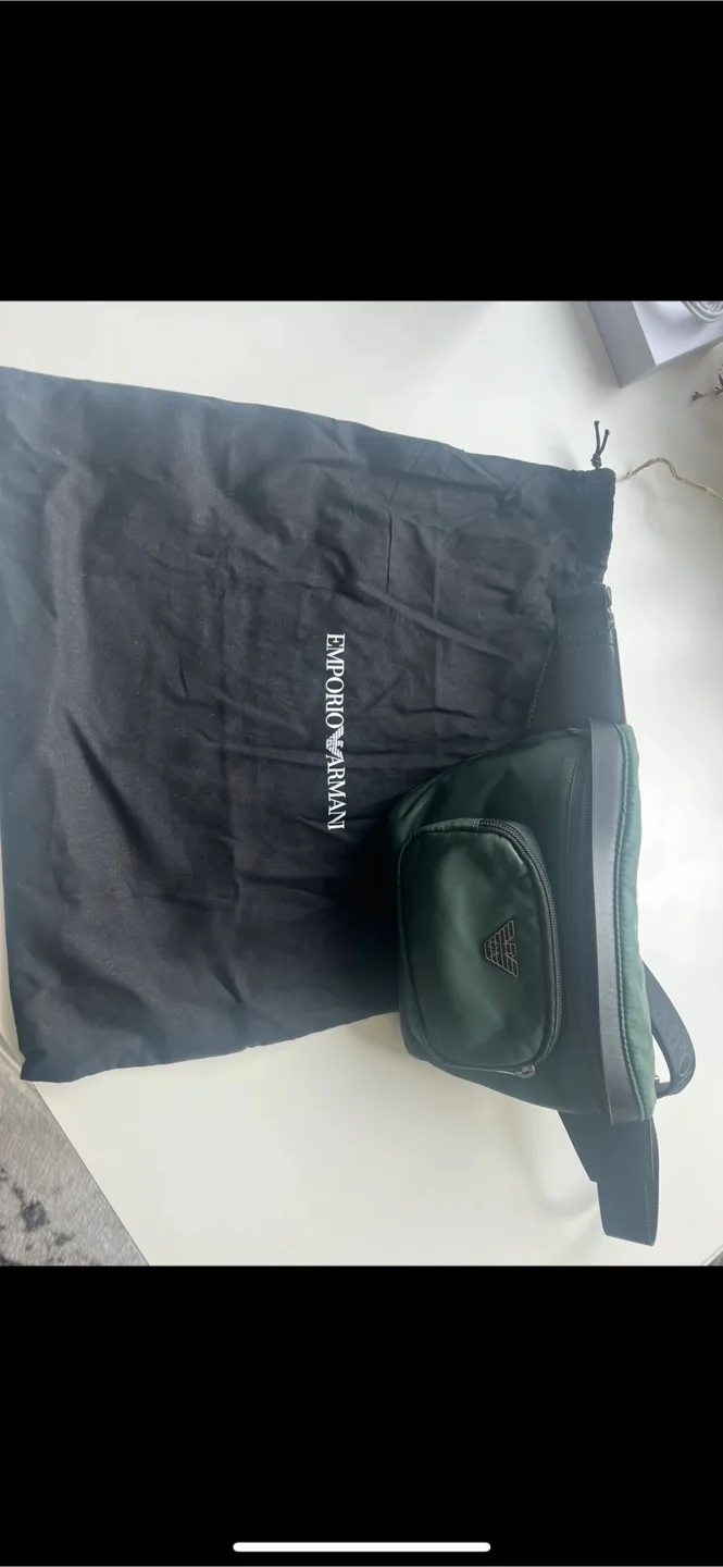 Emporio Armani Green Belt Bag image indicator(2)