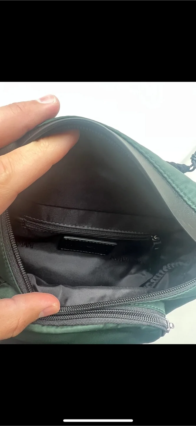 Emporio Armani Green Belt Bag image indicator(3)