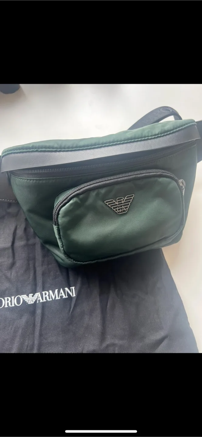 Emporio Armani Green Belt Bag thumbnail