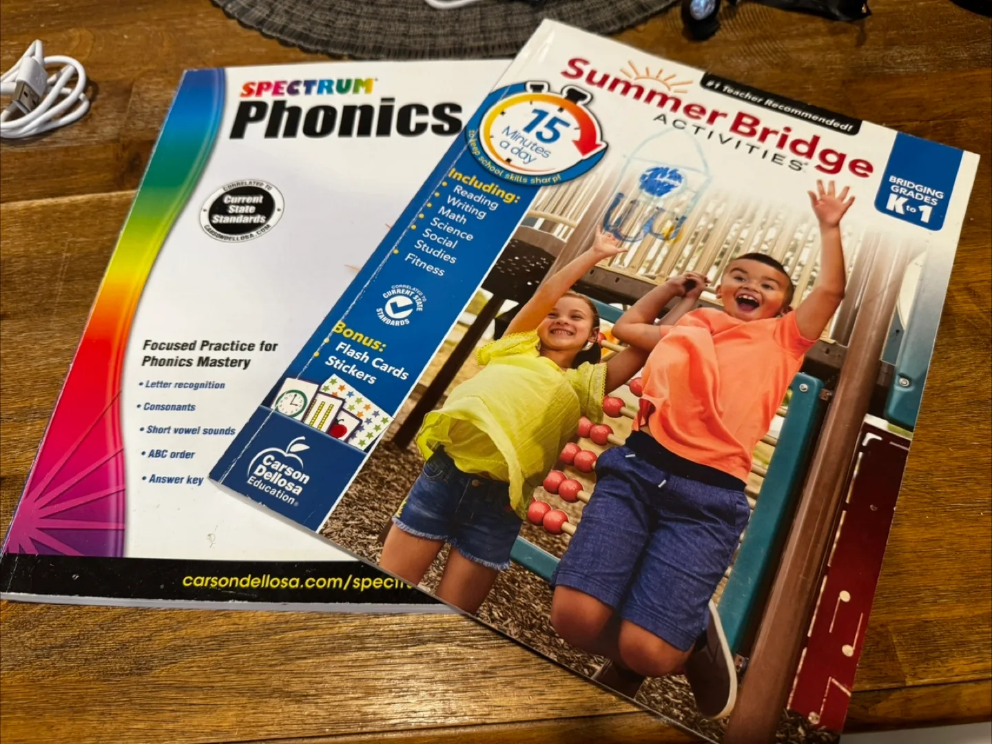 Spectrum Phonics & Summer Bridge Activities K-1 thumbnail