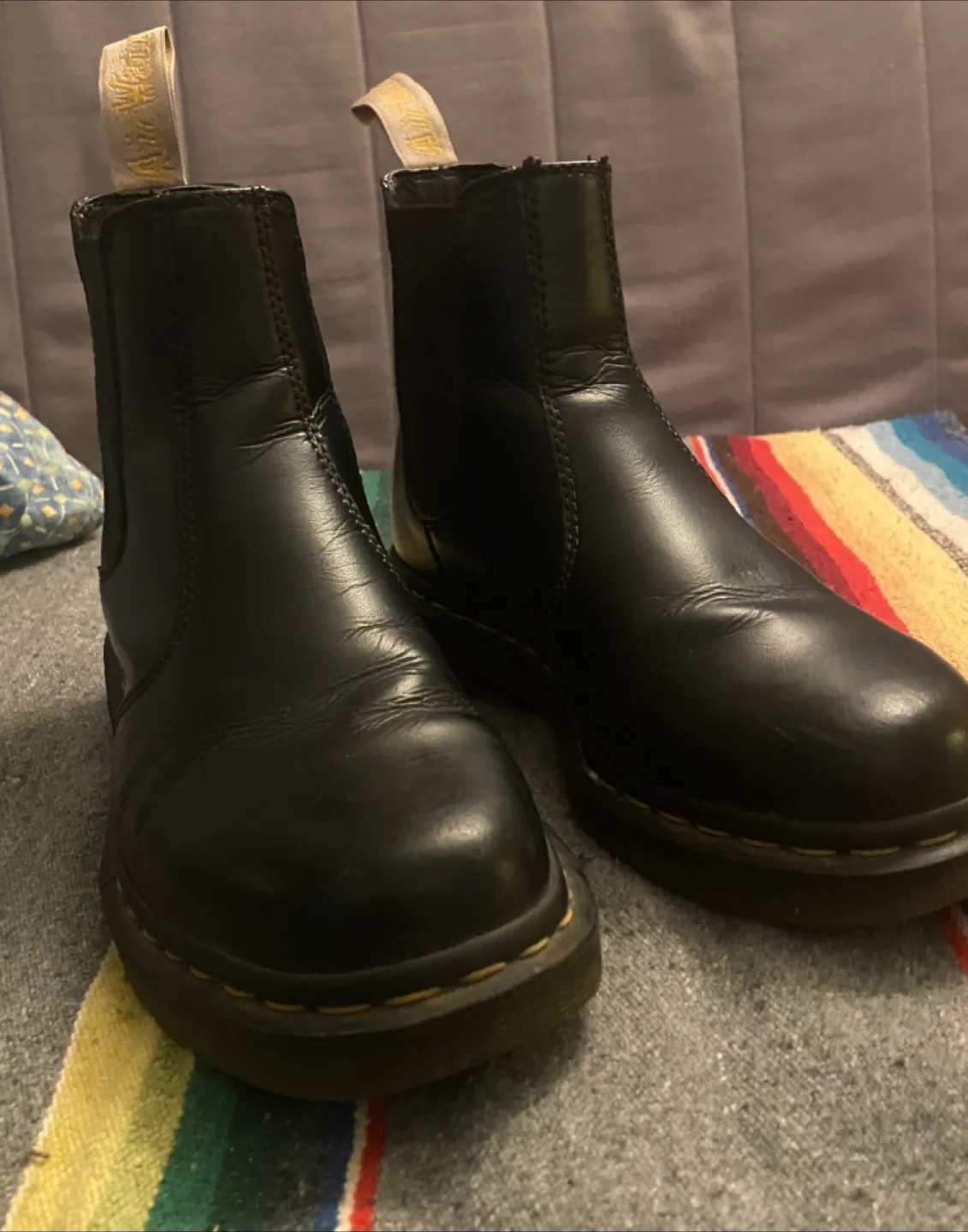 Doc Martens Vegan 2976 Chelsea Boots - US 8 thumbnail
