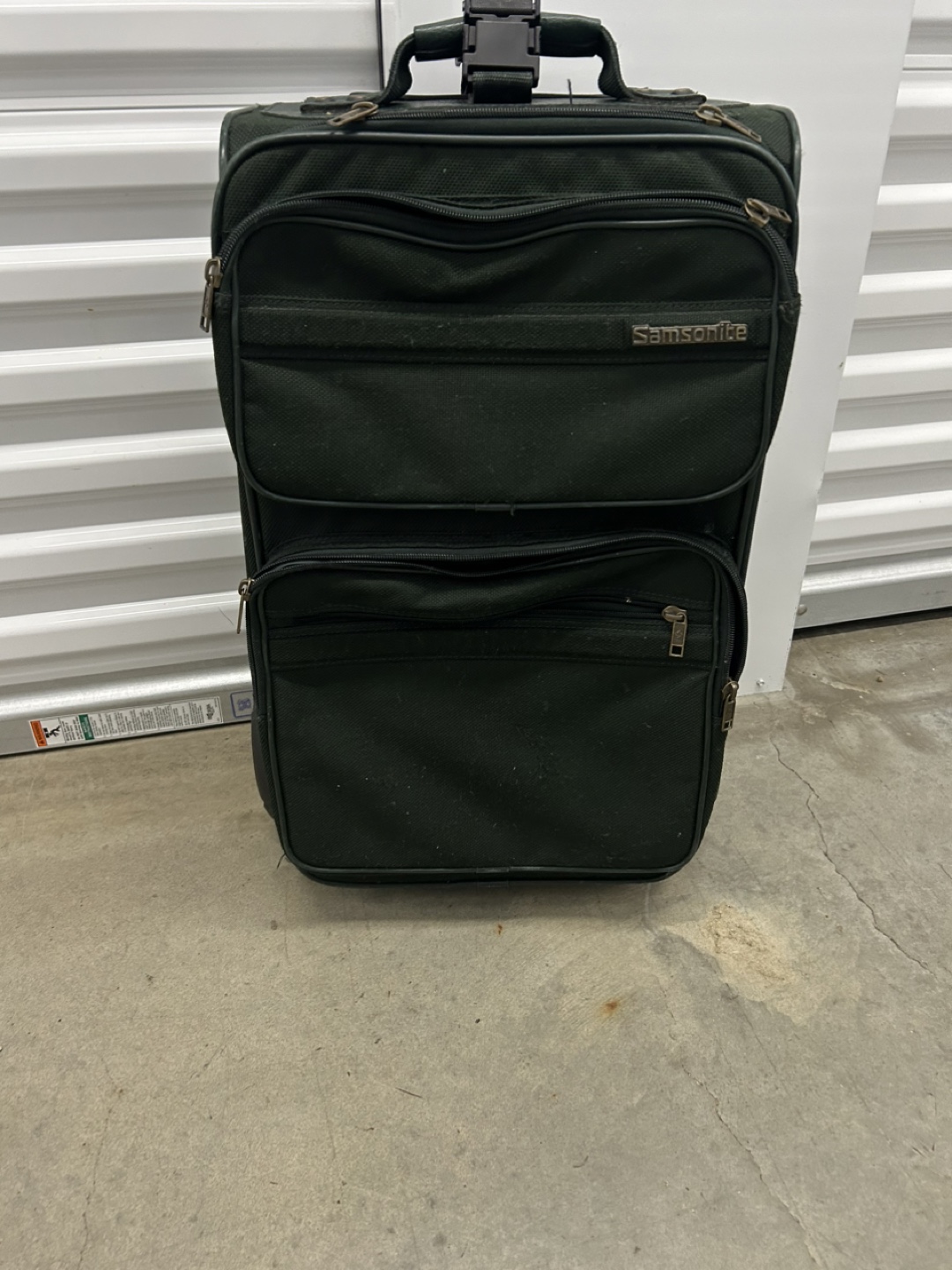 Samsonite Green Rolling Suitcase