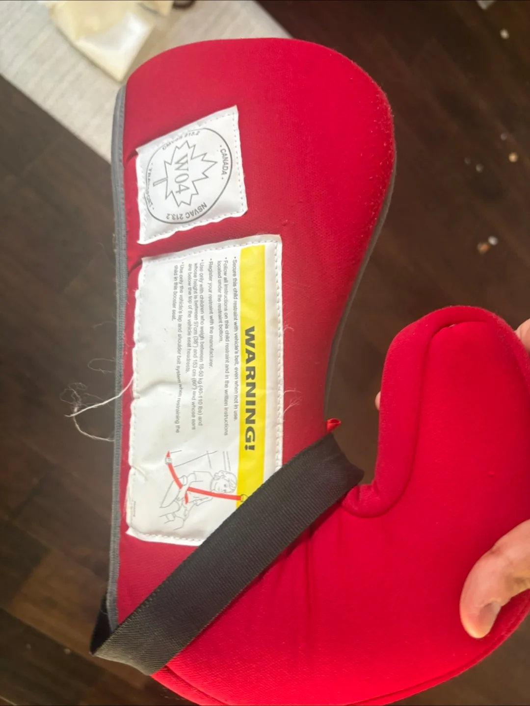 Diono Red Booster Seat image indicator(5)