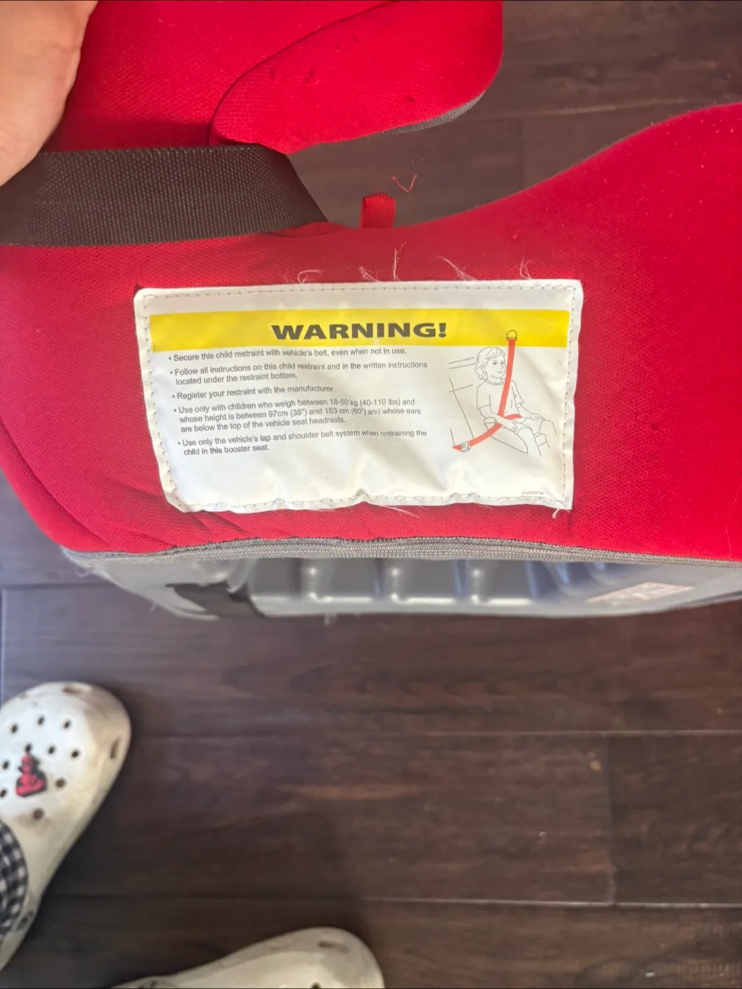 Diono Red Booster Seat image indicator(2)