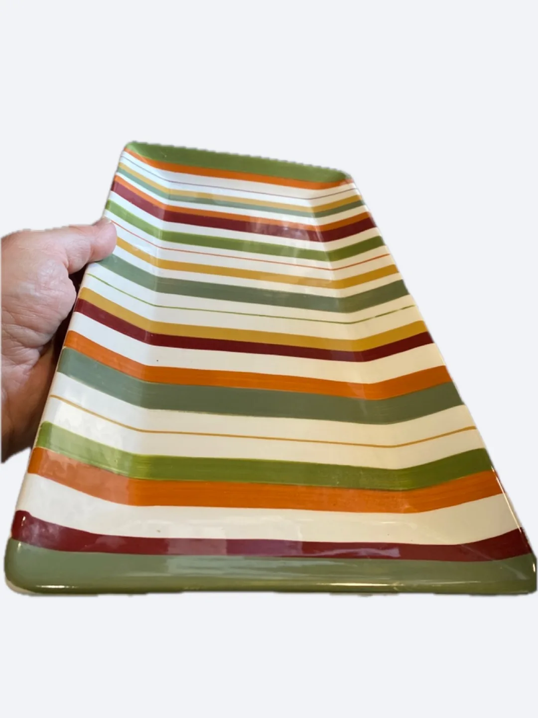 Striped Serving Plate thumbnail