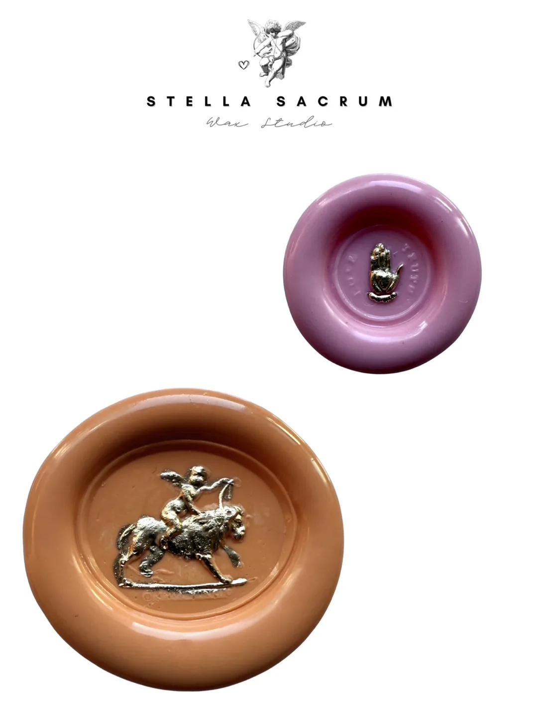 set of 9 Stella Sacrum Wax Seal Stickers image indicator(3)