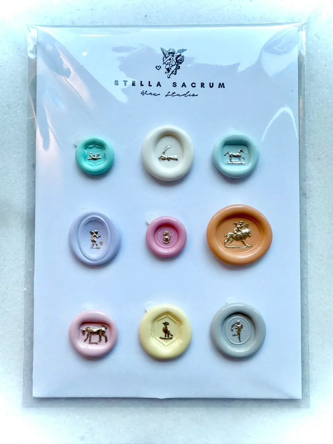 set of 9 Stella Sacrum Wax Seal Stickers image indicator(2)