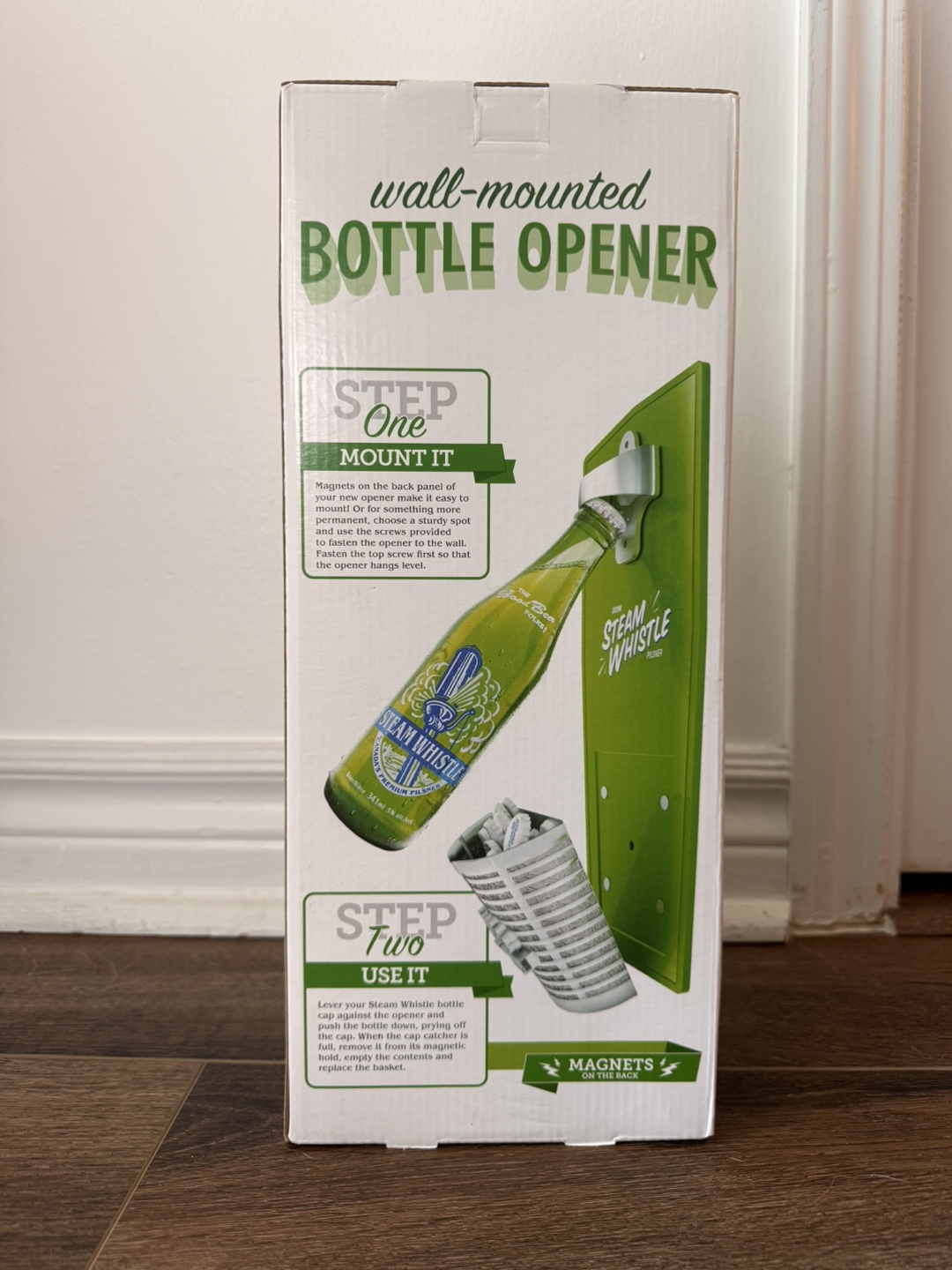 Steam Whistle Wall/Fridge Mounted Bottle Opener - photo 2