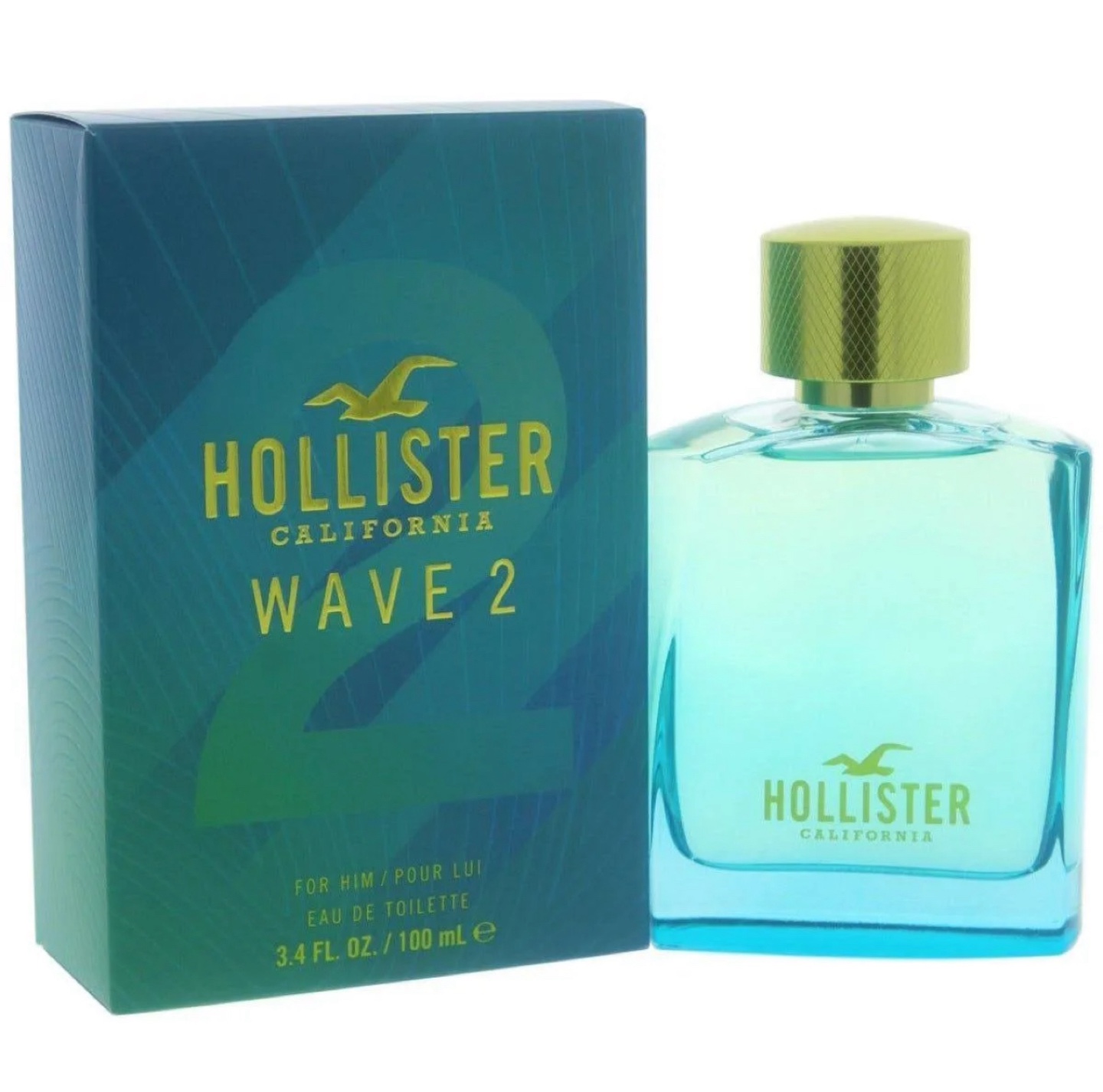 Hollister Wave 2 Eau de Toilette 3.4 fl oz