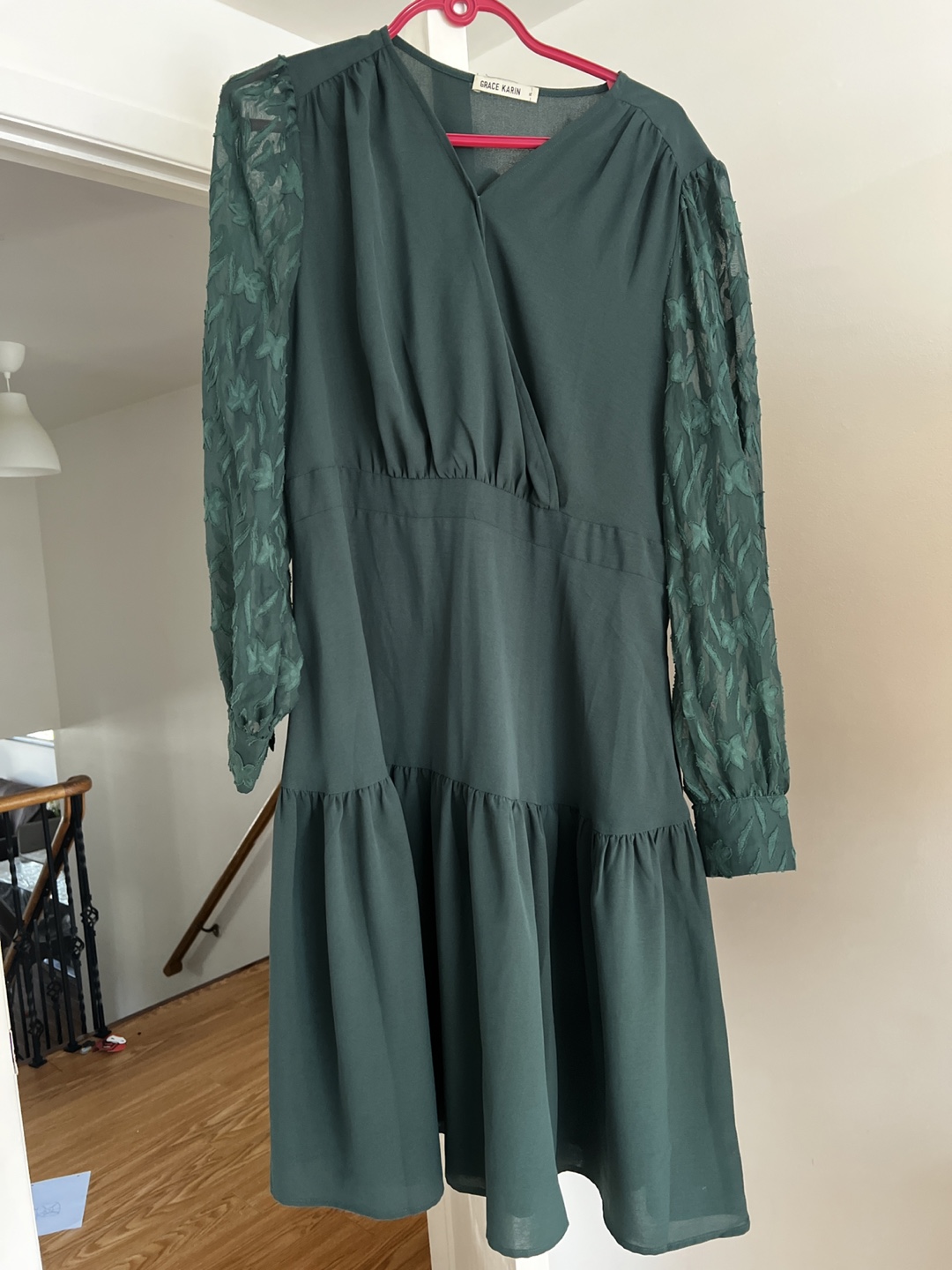 Grace Karin Green Dress
