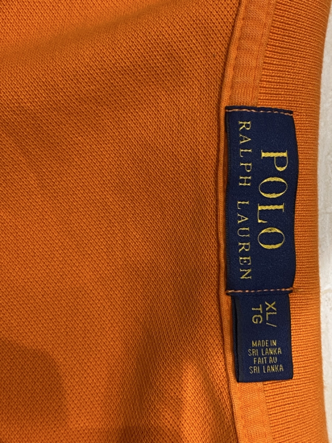 Ralph Lauren Polo Shirt - XL - Orange - photo 2
