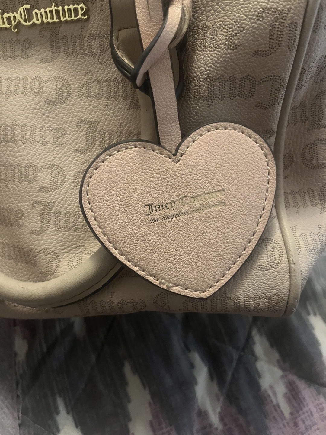 Juicy Couture Beige Satchel Bag - photo 2