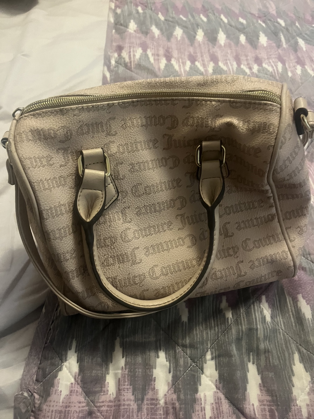 Juicy Couture Beige Satchel Bag - photo 3