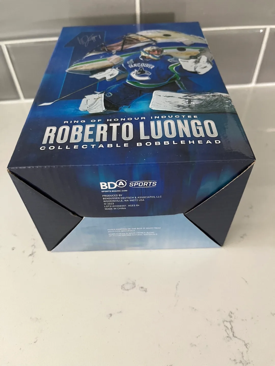 Vancouver Canucks Roberto Luongo Bobblehead image indicator(4)