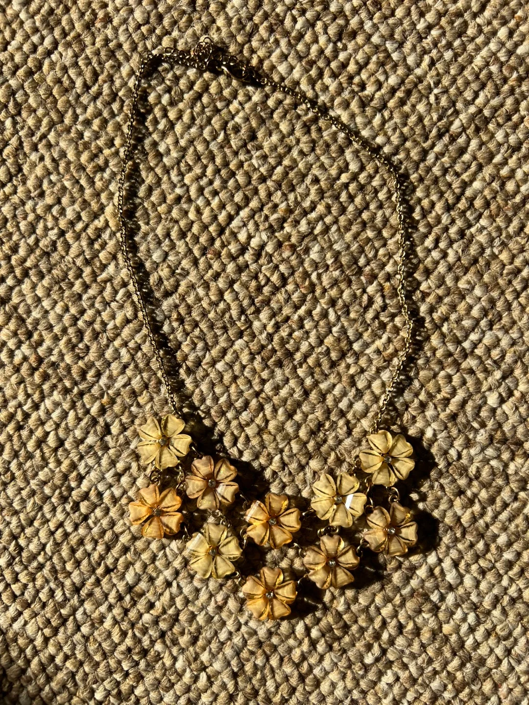 Vintage Flower Necklace thumbnail