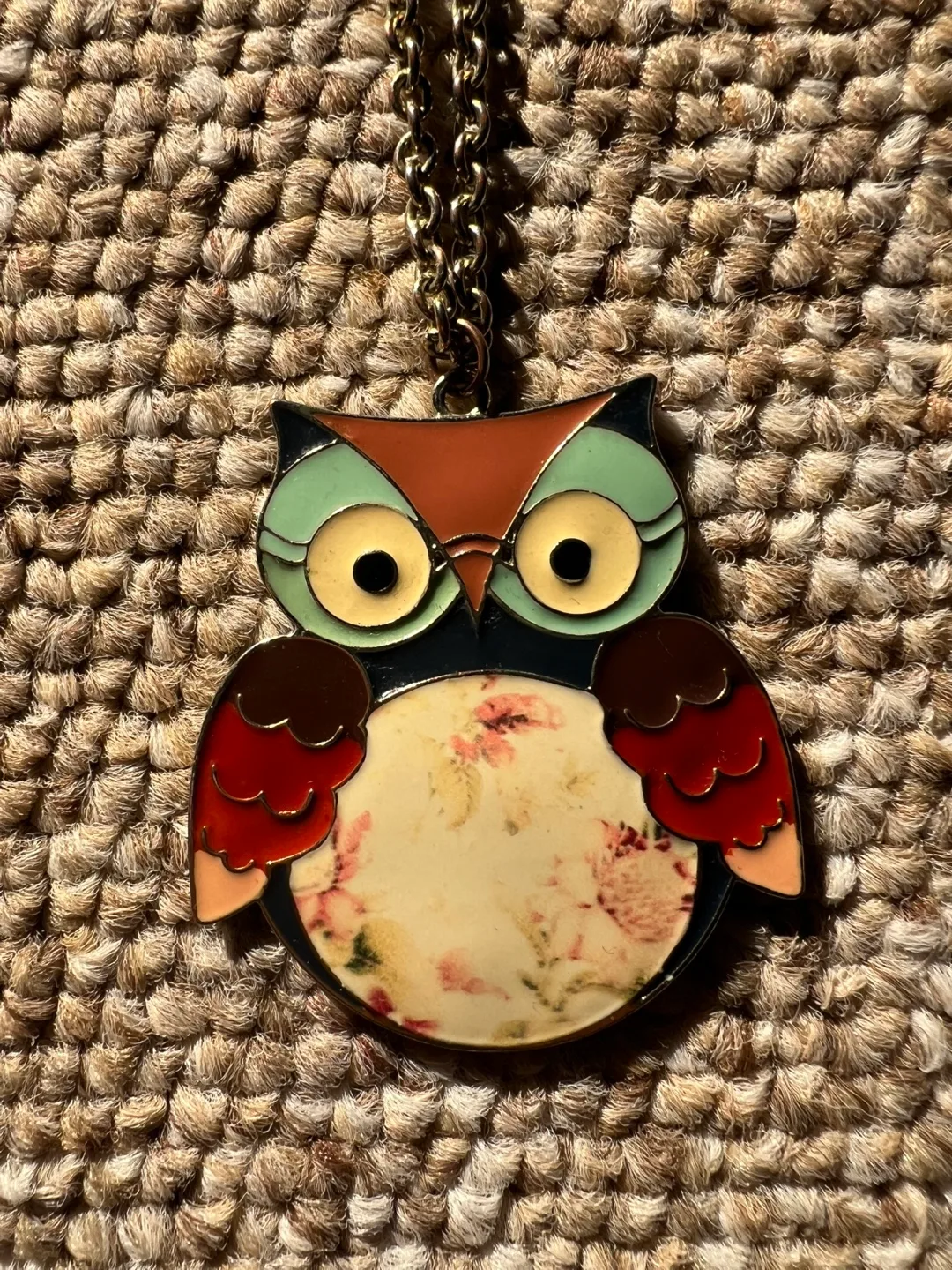 Owl Pendant Necklace thumbnail