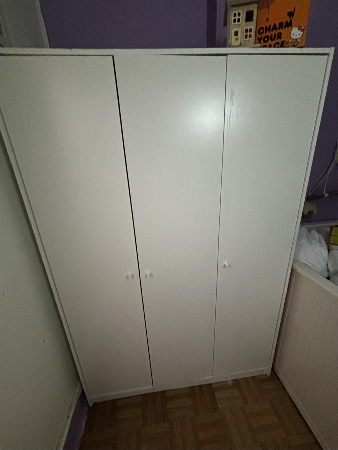 White Wardrobe Closet ( Negotiable )