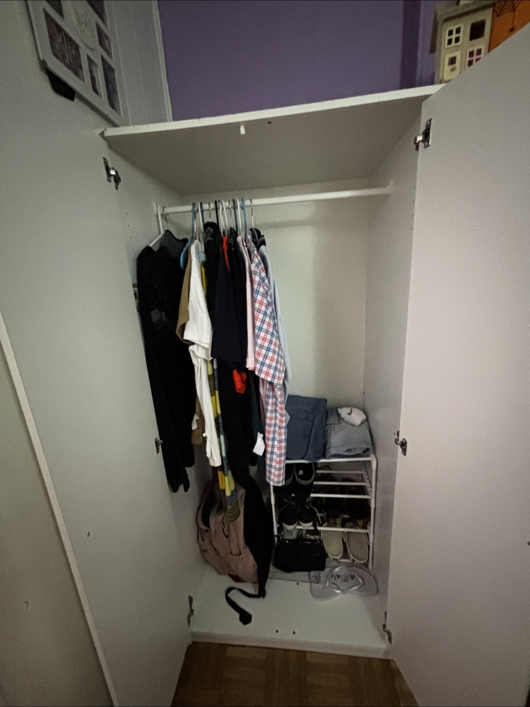 White Wardrobe Closet ( Negotiable ) - photo 3