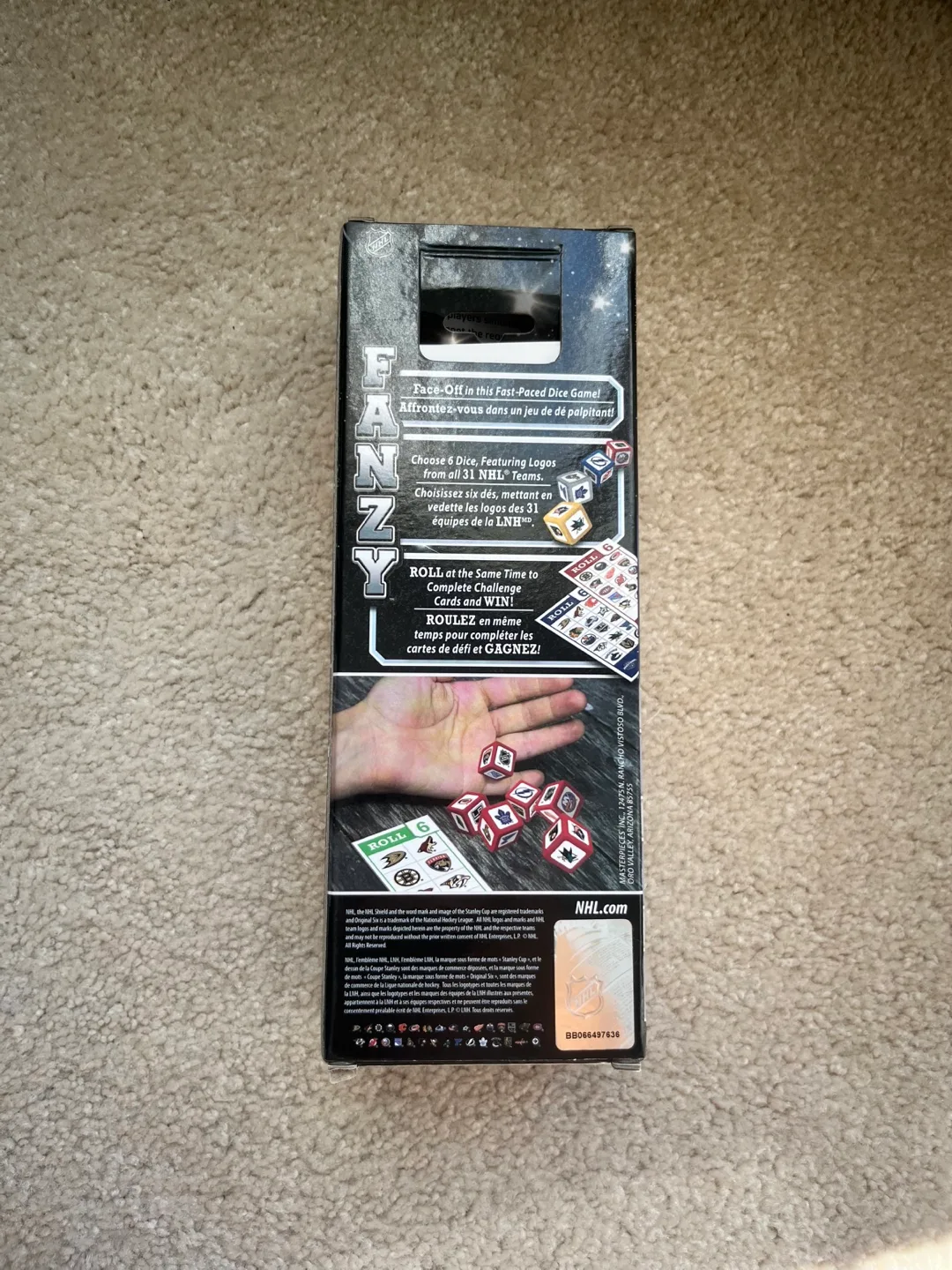 NHL Fanzy Dice Game image indicator(2)