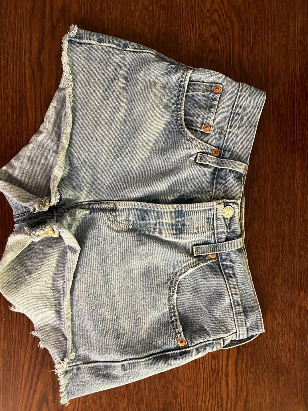 Levi's 501 Denim Shorts, Size 25
