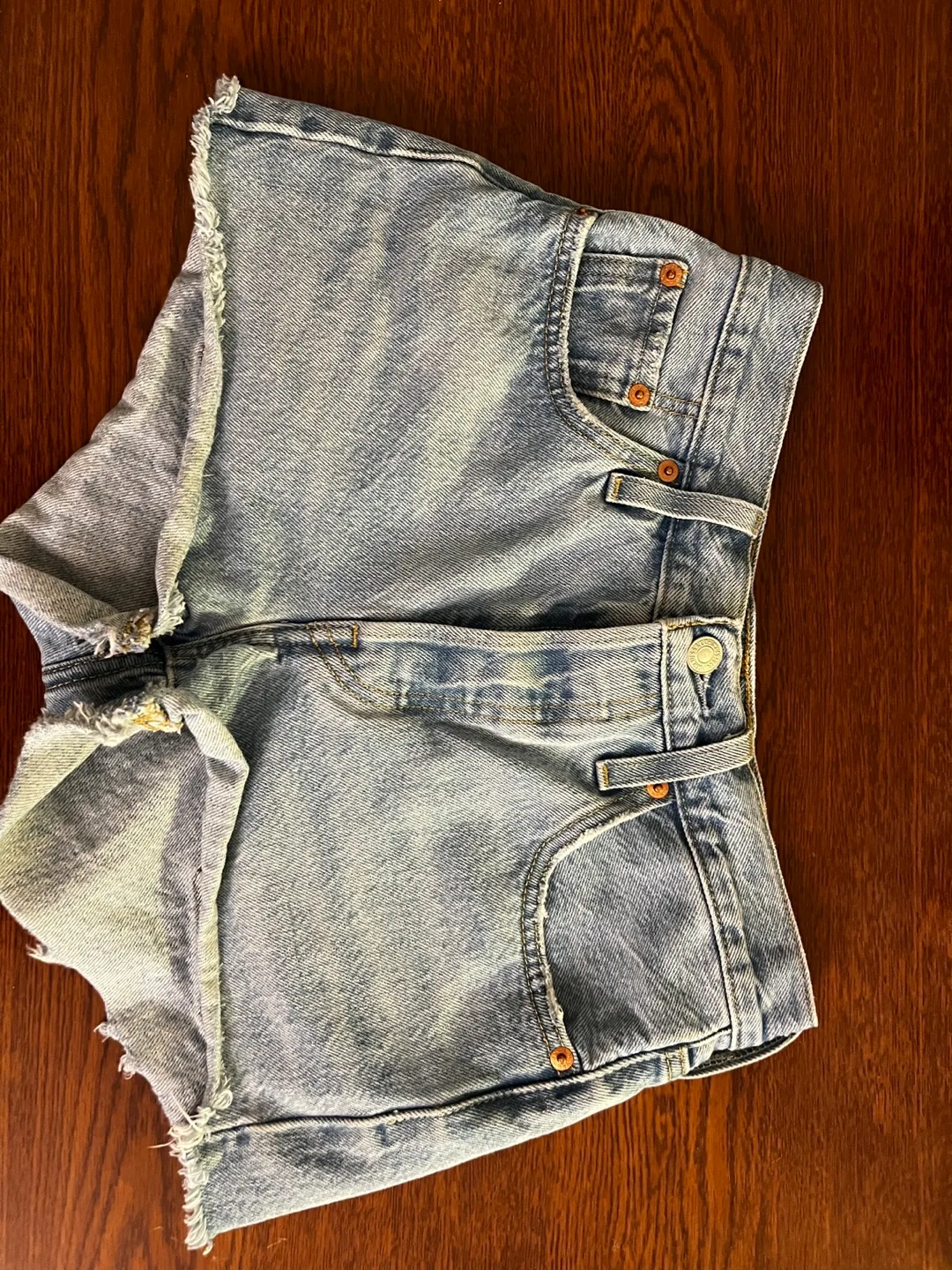 Levi's 501 Denim Shorts, Size 25 thumbnail