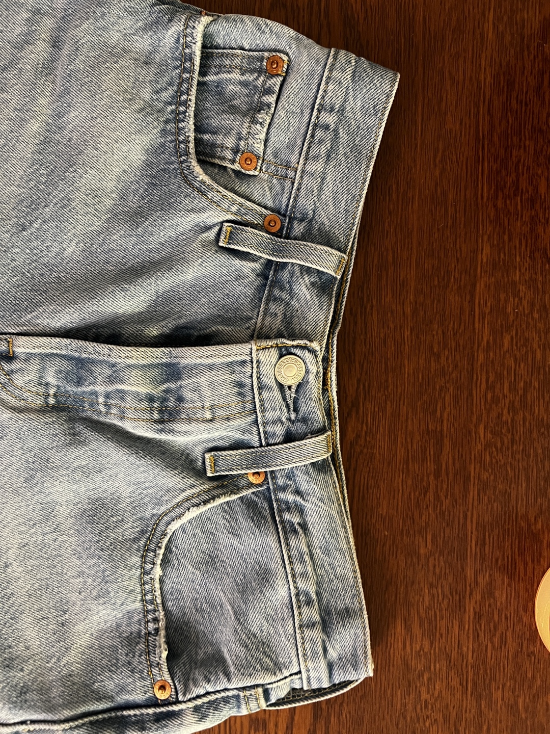 Levi's 501 Denim Shorts, Size 25 - photo 2